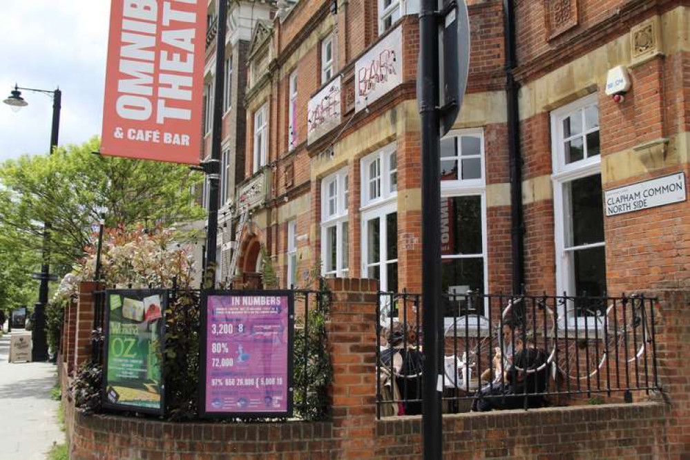 The award-winning Omnibus Theatre overlooks Clapham Common (Image: Issy Millett, Nub News)