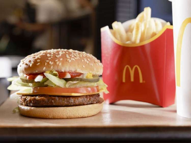 McDonald's has spent three years developing The McPlant vegan burger (Image: McDonald's)