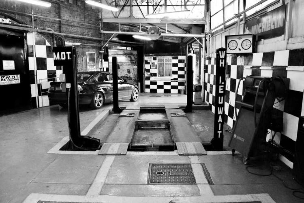 Ex-racing driver Ronnie Grant founded Clapham North MOT in 1960 (Image: Clapham North MOT)