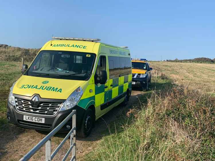 Credit: Porthoustock Coastguard Rescue Team.