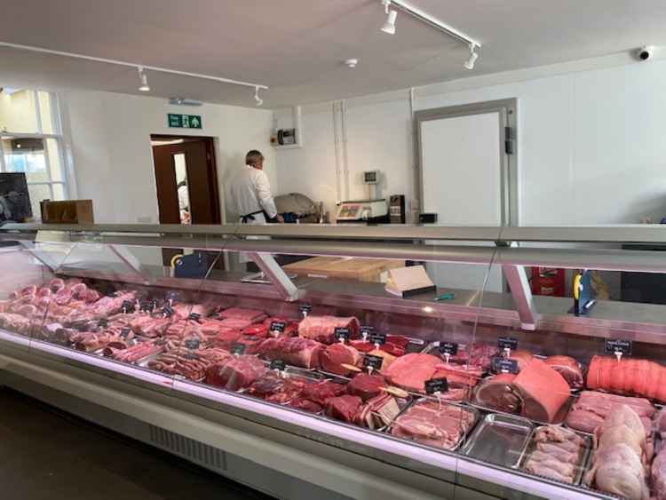 Tasty local produce. New deli at Dales Family Butchers.