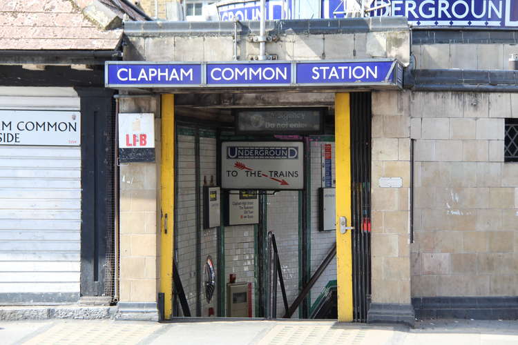 Clapham Common tube station (Image: Issy Millett, Nub News)