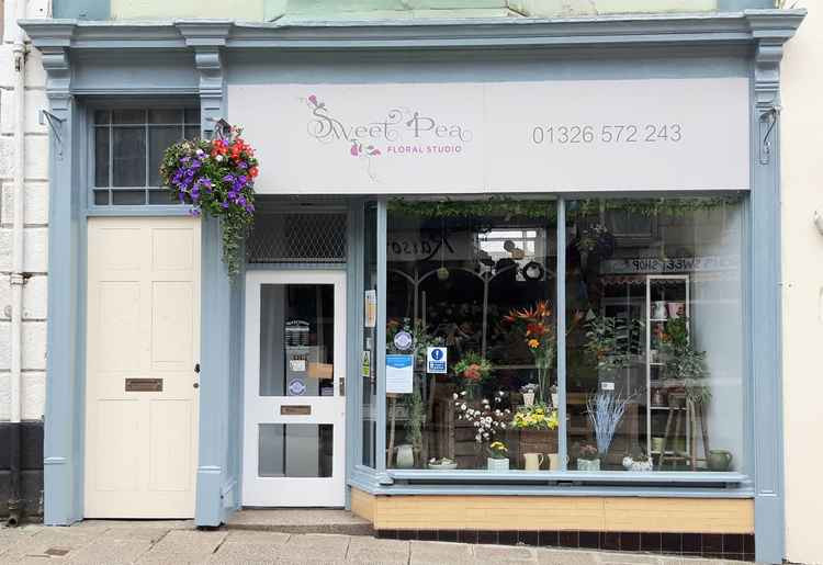 Sweet Pea Floral Studio, Helston.