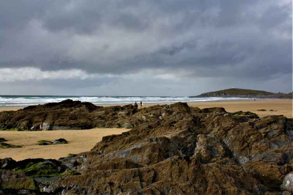 Beach in Cornwall.