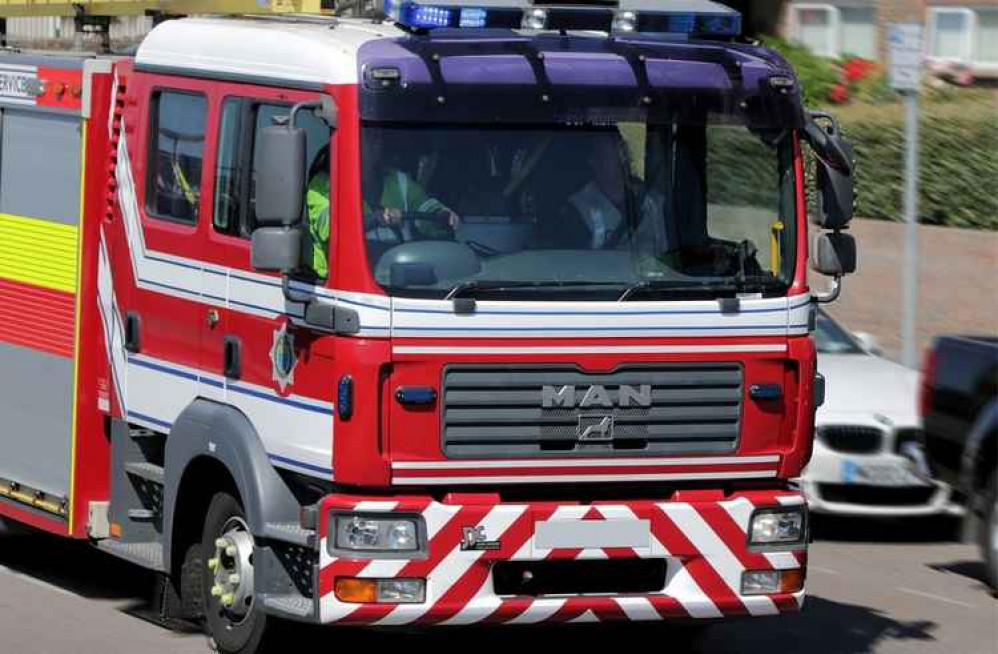 Appliances from Helston and Tolvaddon along with a flexi-duty officer responded to reports of an electricity box on fire within a property.