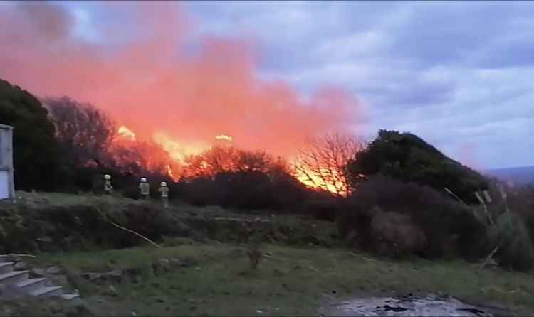 A live video from St Keverne Fire Station.