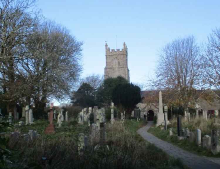 A late autumn visit to St Budock Church, Falmouth.