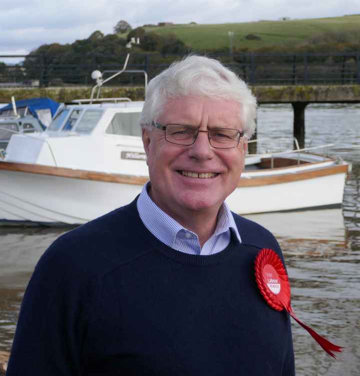 Gareth Derrick, Labour candidate for South East Cornwall.