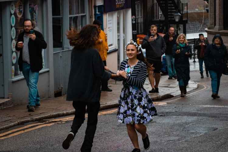 Flora Day with a difference, credit: Cornwall In Focus/Richard Cooper.