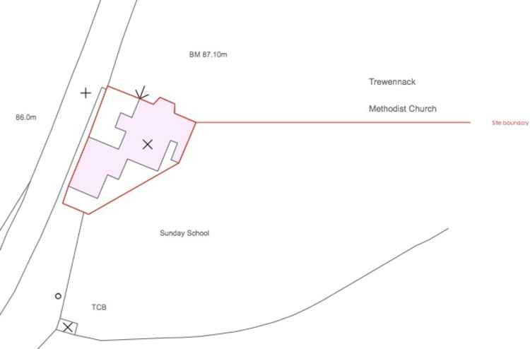 The layout of the chapel.