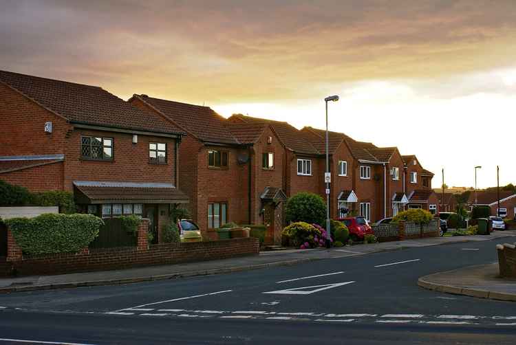 File pic of houses.