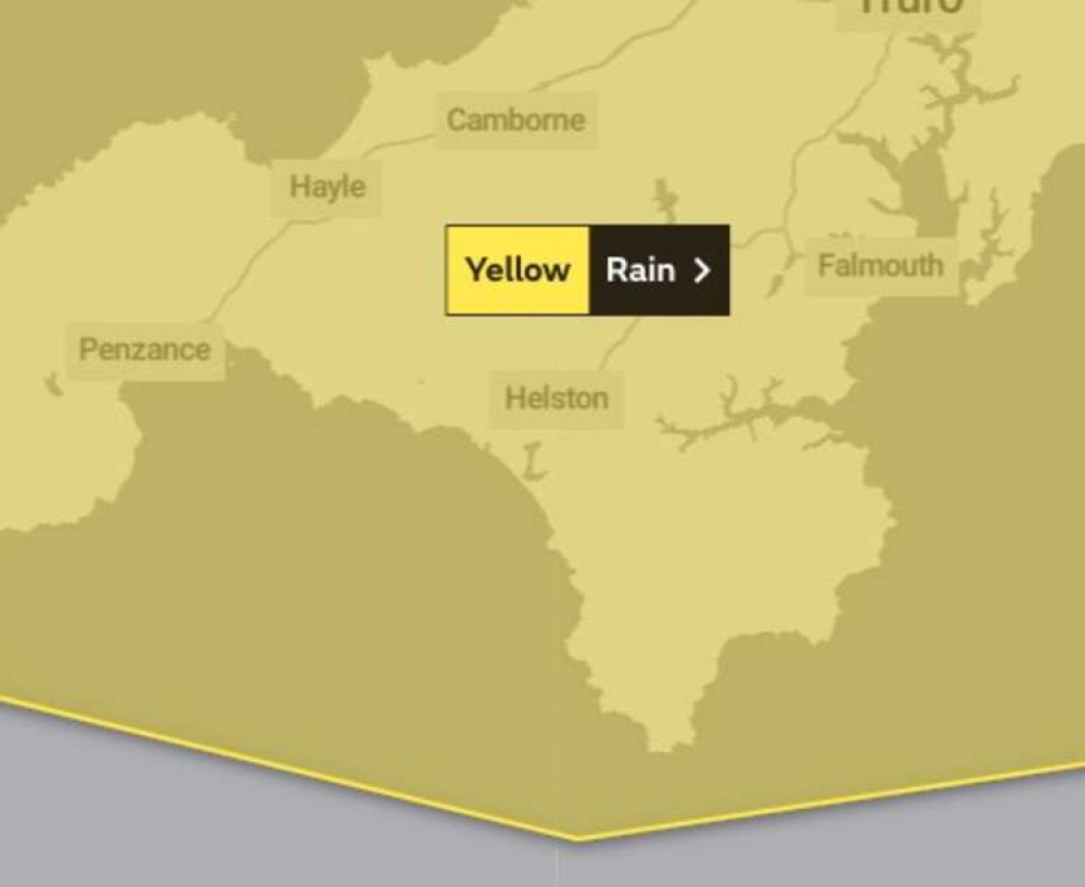 Helston Met Office map.