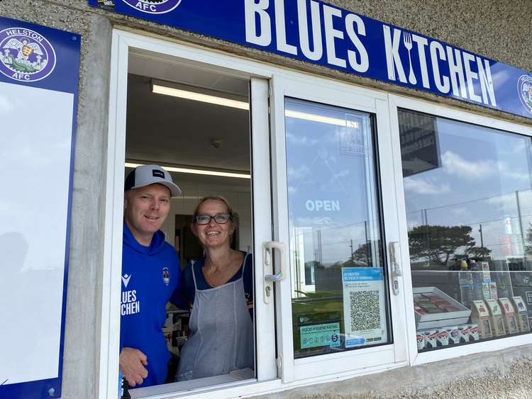 Paul and Jo in The Blues Kitchen.