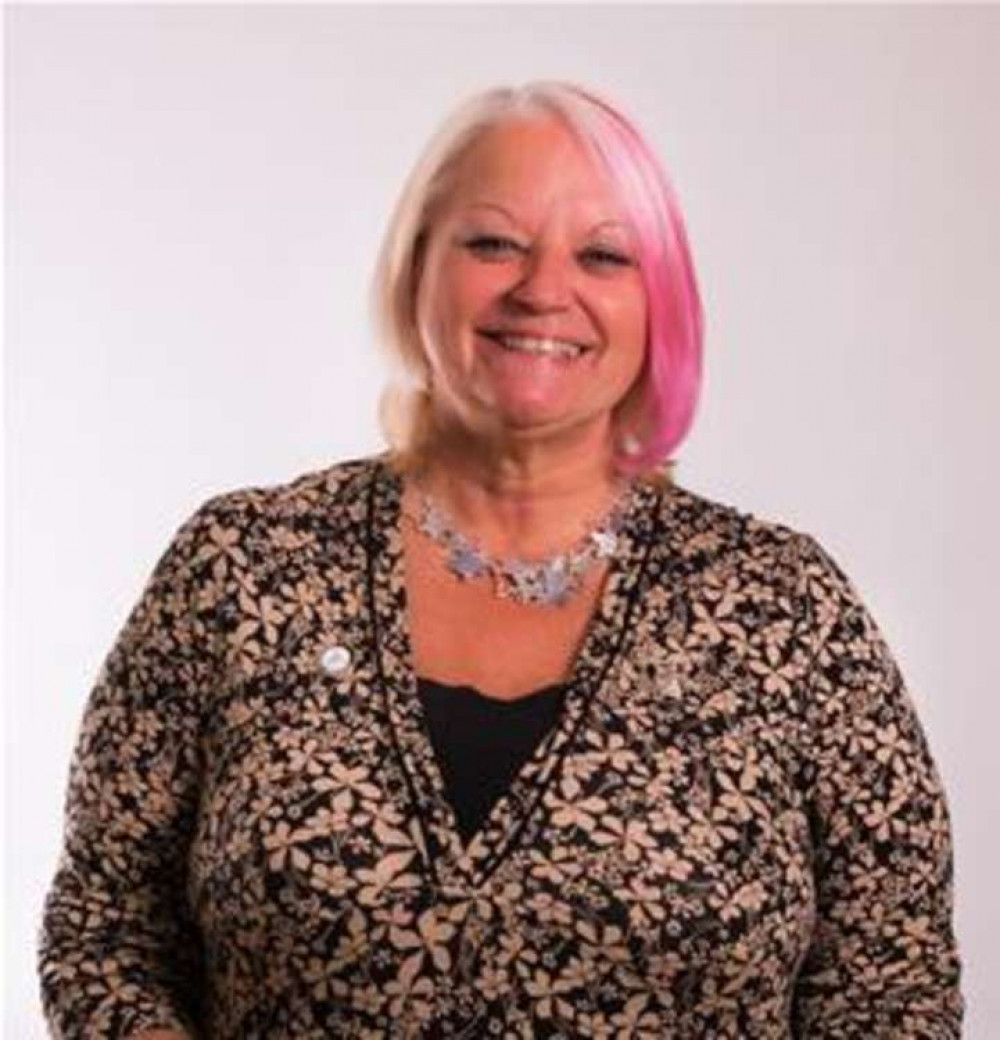 Pauline Giles, Cornwall councillor for St Blazey and Chair of the council (2021/22) (Image: free to use from Cornwall Council)