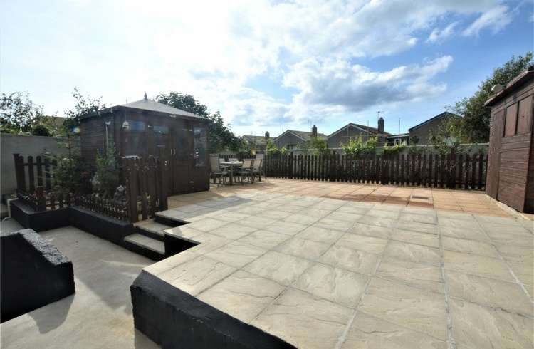 Garden area. Bradleys Estate Agents.