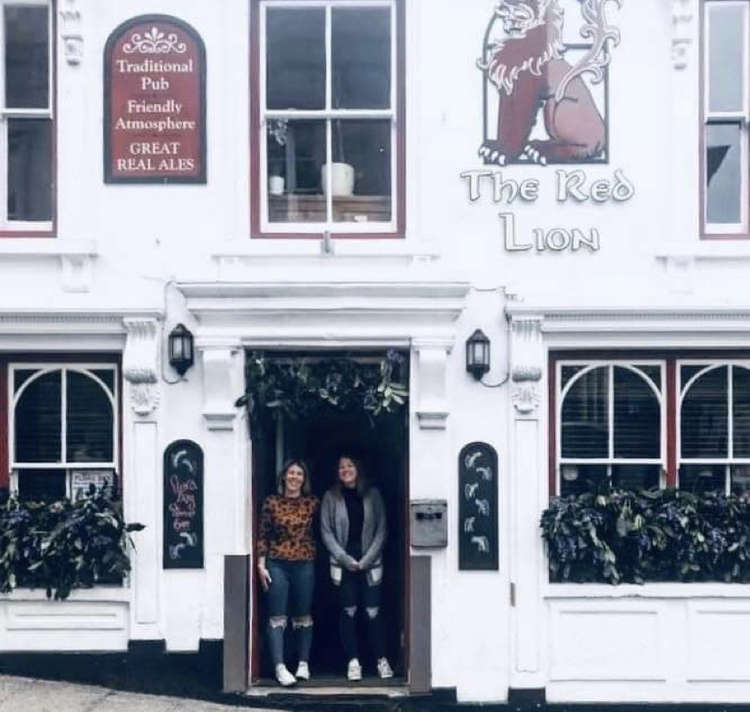Hayley and her sister Kayla, owners of The Red Lion.