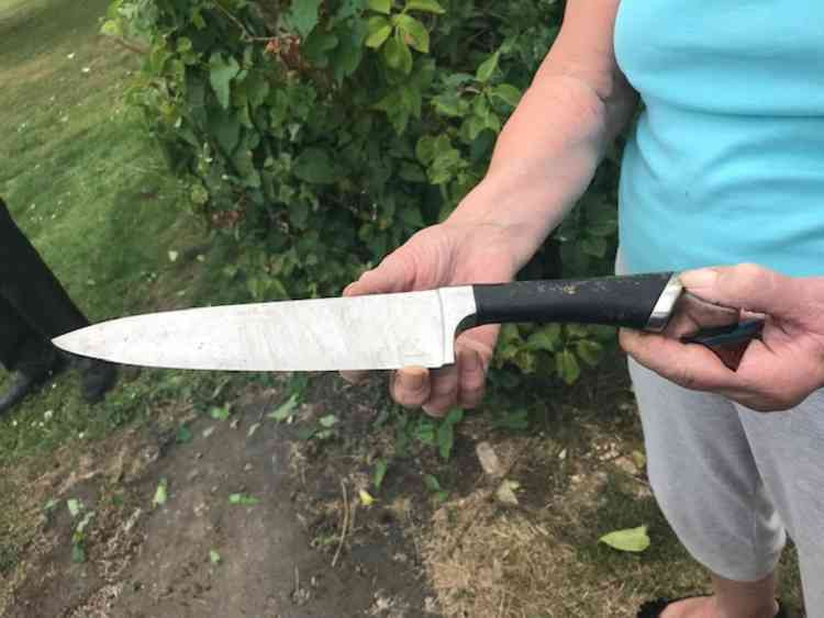 The knife found in Shepton Mallet