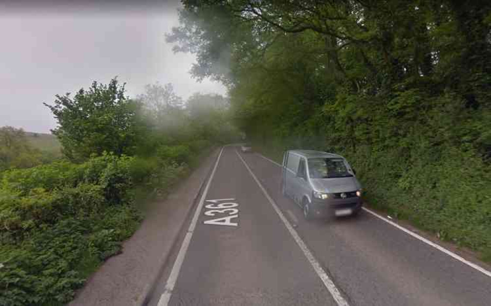 The crash happened on Doulting Hill (Photo: Google Street View)