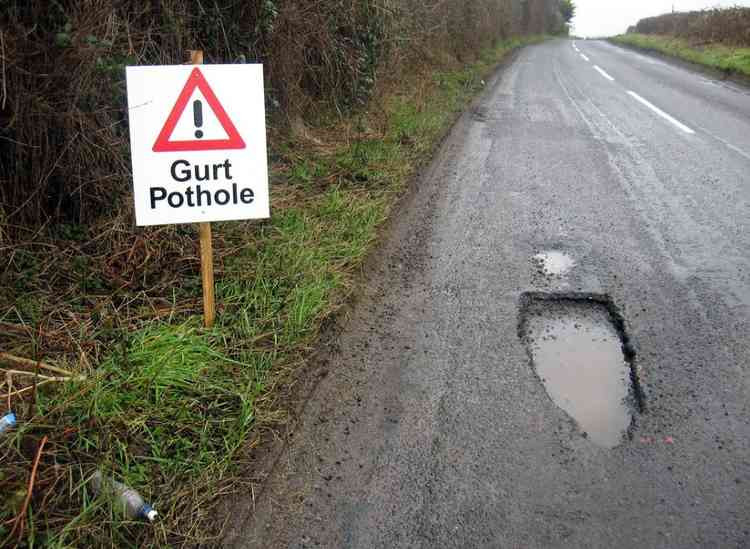 More than 5,000 pothole complaints have been made in Somerset (Photo: Brett Jordan)