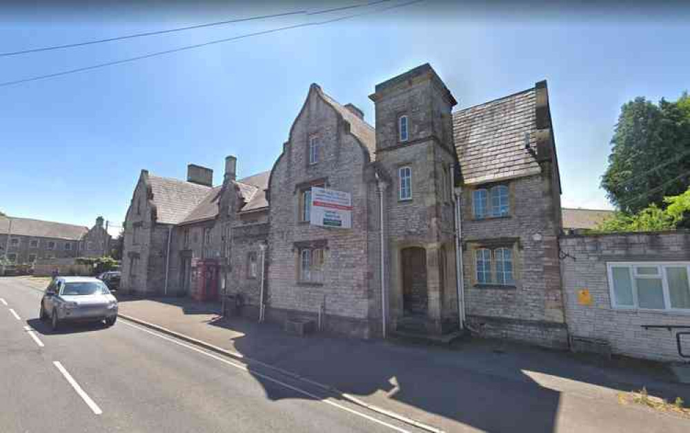 The former police station in Shepton Mallet