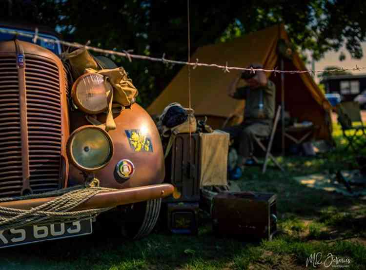 British Army car (Photo: Mike Jefferies)