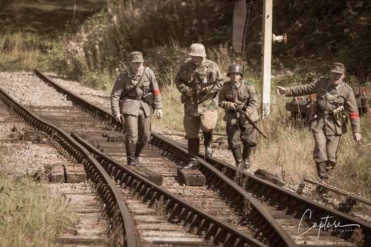 Wartime skirmish on the rail tracks (Photo: Capture Photography)