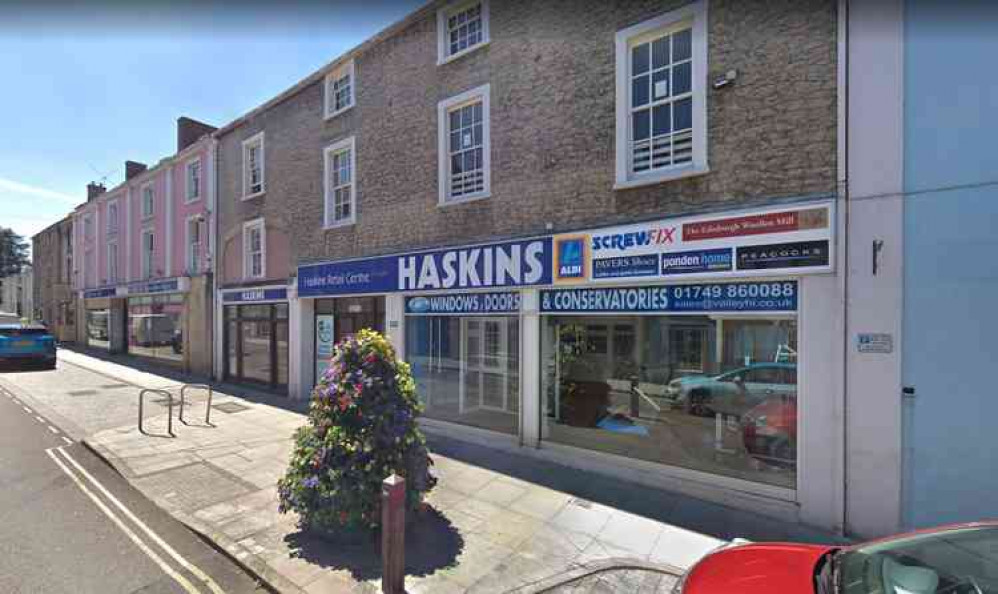 Haskins in Shepton Mallet High Street (Photo: Google Street View)