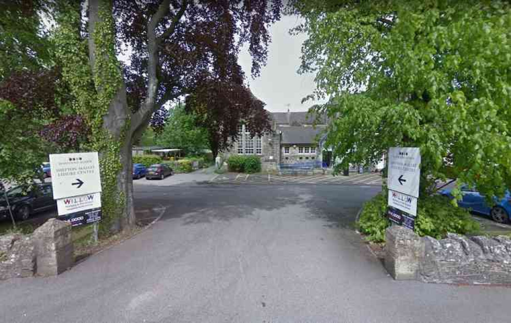 Shepton Mallet Leisure Centre - see today's events (Photo: Google Street View)