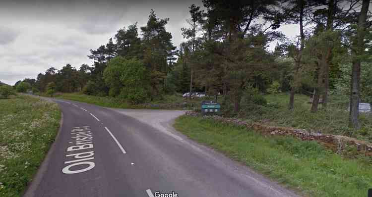 Stockhill Woods car park near Priddy is a popular stop off