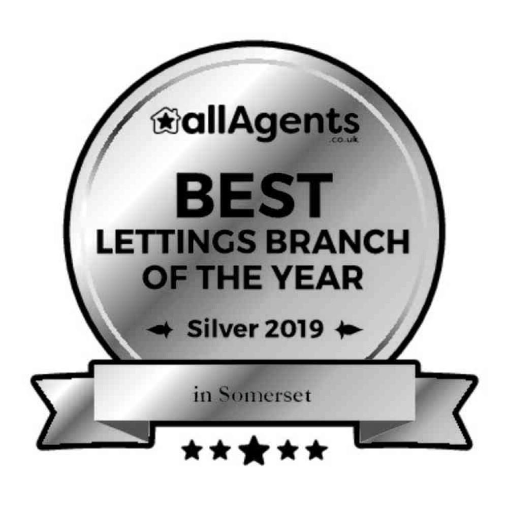 Silver Award for Best Letting Agent in Somerset