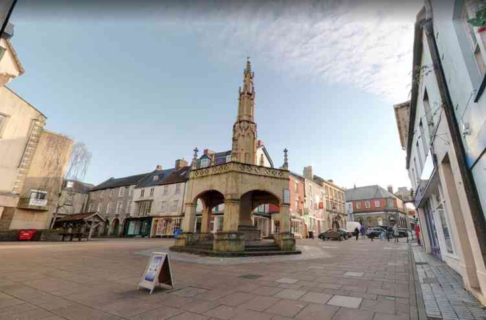 There are plans to resurface Shepton Mallet Market Square (Photo: Google Street View)