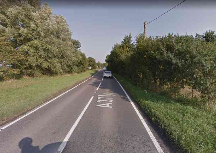 The A371 has been closed from the crossroads with Easton Lane and Leighton Lane towards Shepton Mallet (Photo: Google Street View)