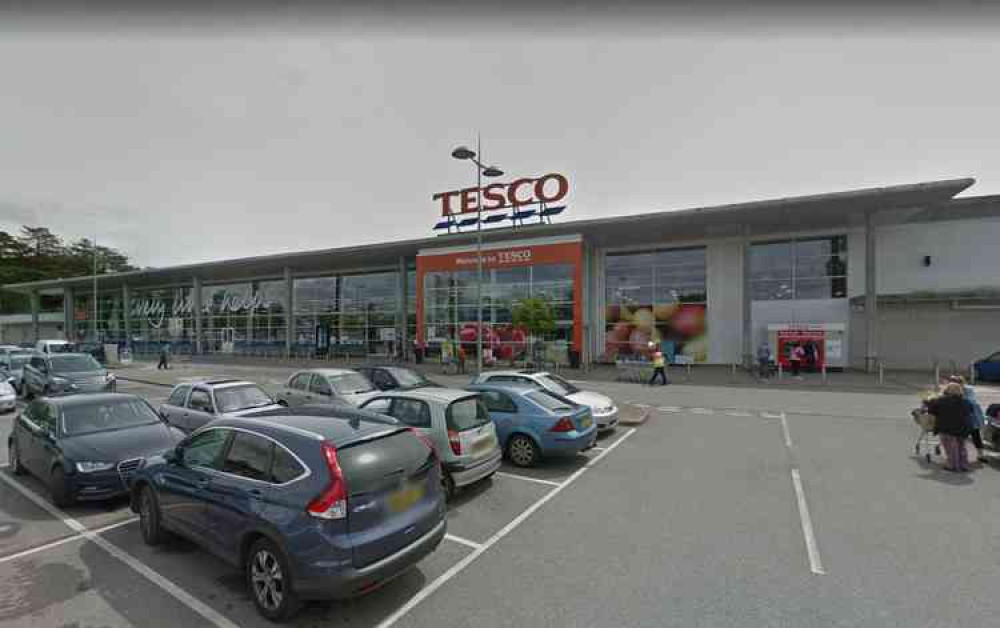 Tesco in Shepton Mallet - see today's supermarket opening times (Photo: Google Street View)