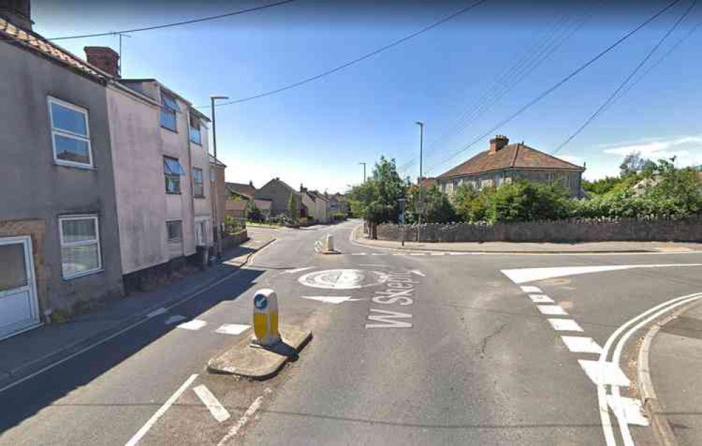 There will be temporary traffic lights at the roundabout where Westfield meets the B3136 this week (Photo: Google Street View)