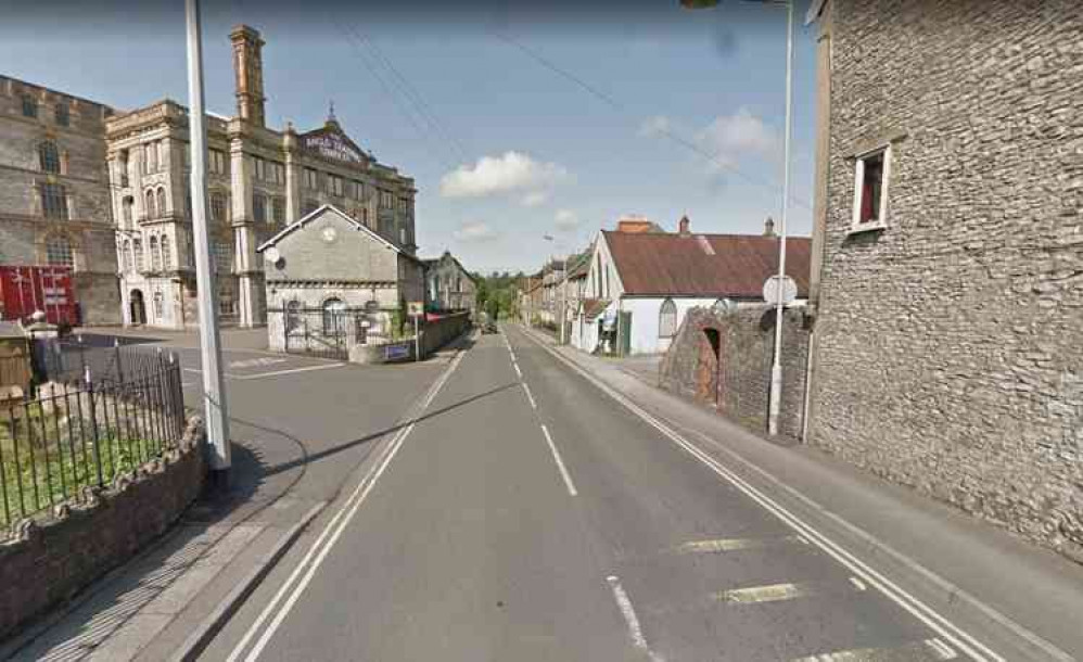 There will be temporary traffic lights on the A371 in Shepton Mallet next week (Photo: Google Street View)