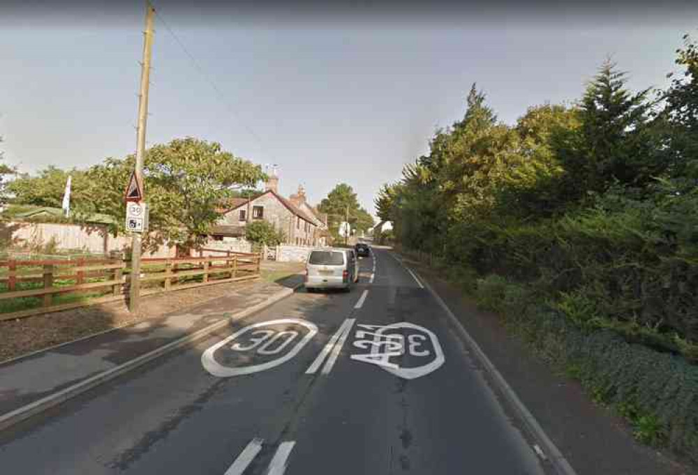 The A371 in Prestleigh - see today's mobile speed camera locations (Photo: Google Street View)