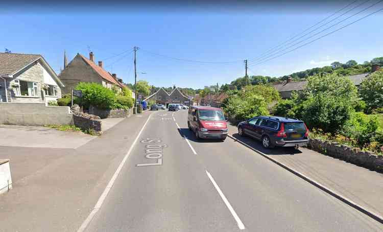 The A371 in Croscombe - see today's mobile speed camera locations (Photo: Google Street View)