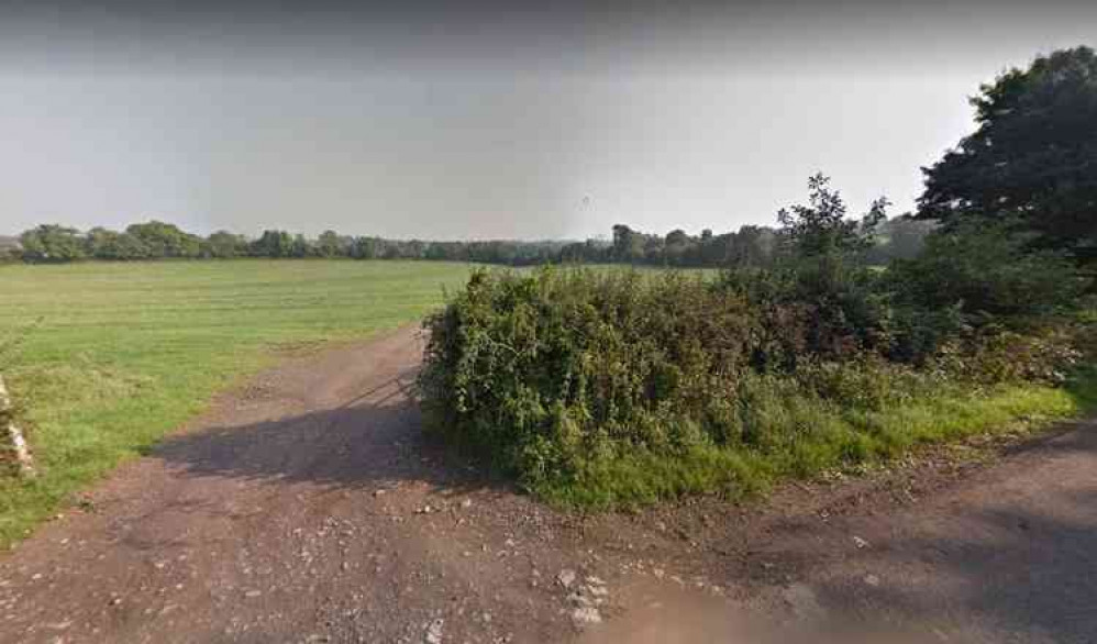 Site of proposed Dutch barn on Pylle Road in Pilton (Photo: Google Maps)