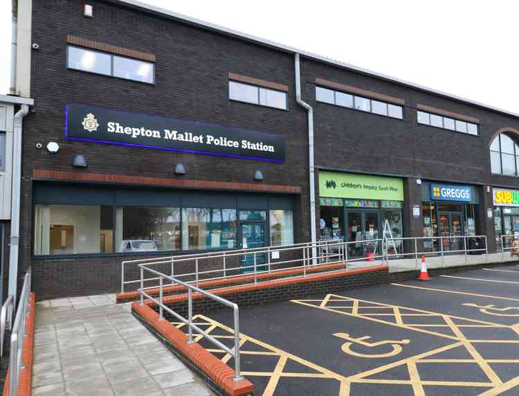 New Shepton Mallet Police Station on Haskins Retail Park Site