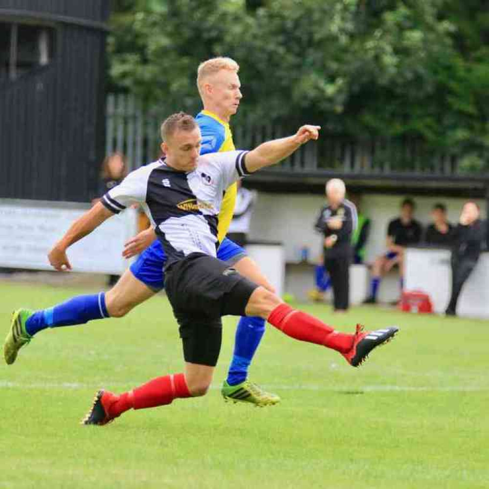 Shepton Mallet in action earlier this season