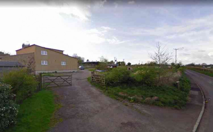 The area where the new homes are planned to be built in Leigh-on-Mendip (Photo: Google Street View)