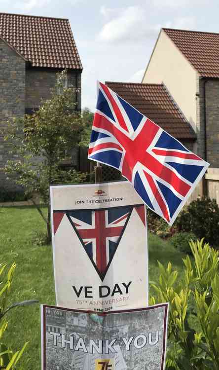 Leigh-on-Mendip gets ready for the VE Day celebrations