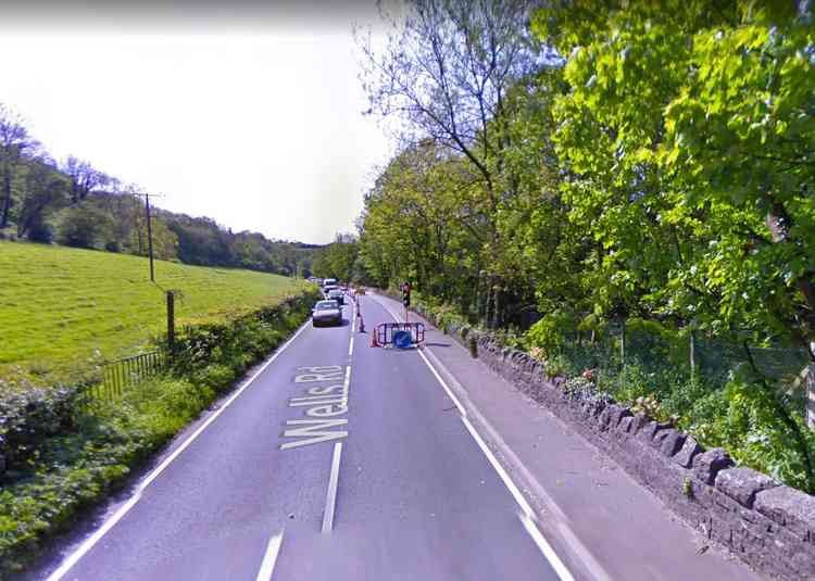 There are scheduled to be temporary traffic lights on the A371 next week (Photo: Google Street View)