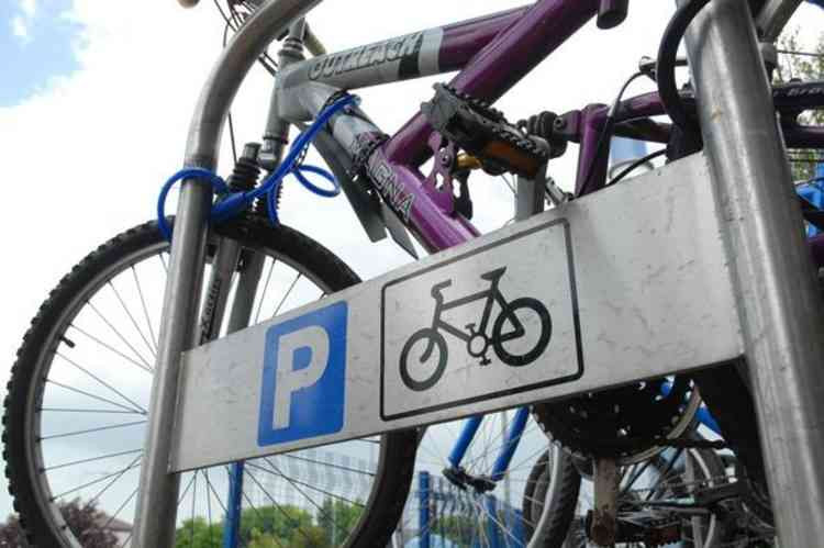 Bicycles at a bike stand (Photo: Bristol Live)