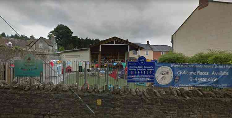 Shepton Mallet Community Infants School on B3136 Waterloo Road (Photo: Google Maps)