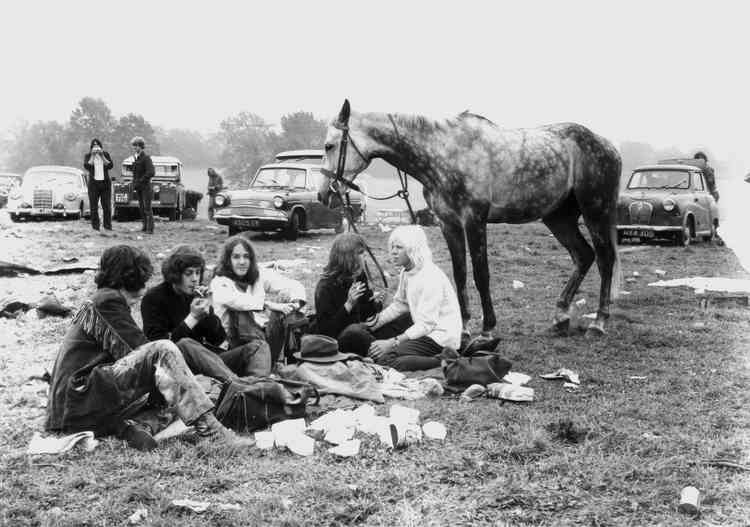 Glastonbury Festival, 1970s (Photo: Brian Walker/V&A)