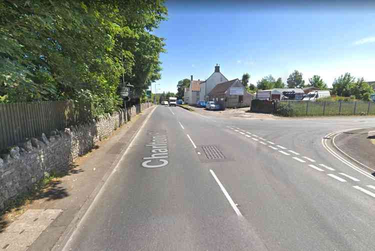 Temporary traffic lights are planned at the junction of the A361 Charlton Road and the Crown Trading Estate this week (Photo: Google Street View)