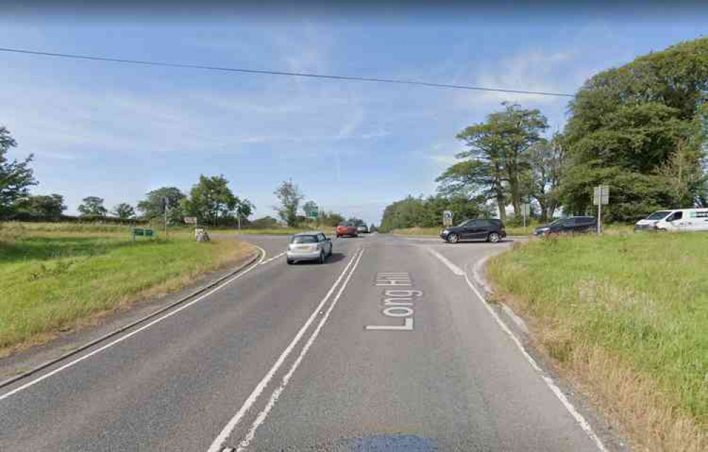 Major roadworks are planned at The Beacon crossroads near Shepton Mallet next week (Photo: Google Street View)