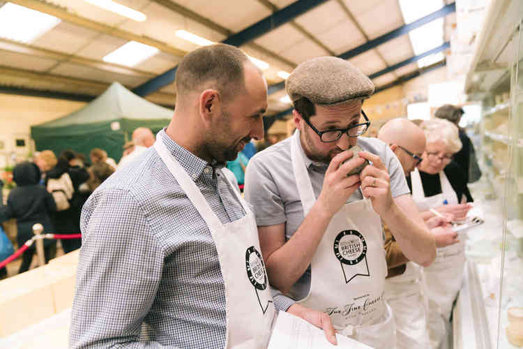 Judging of the British Cheese Awards 2019