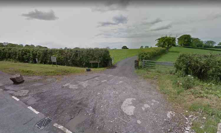 The entrance to the site, which is on the B3136 out of Shepton Mallet (Photo: Google Street View)